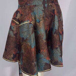SOLD‎ Vintage 50’s Fall Leaves Hostess Half Apron